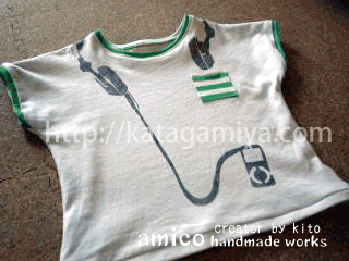 男の子もOKなドルマンTシャツ型紙