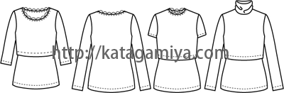 授乳服の絵型