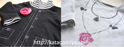 子供服型紙・簡単なTシャツ型紙
