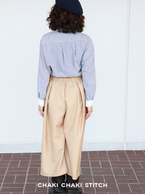 ハンドメイド子供服パンツ型紙のおすましスカーチョ